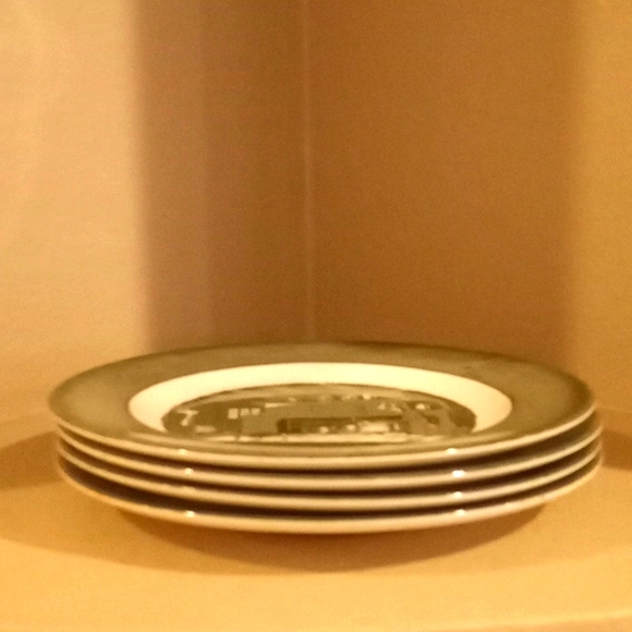 Vintage-Colonial Homestead by Royal Plate Bundle 4-10" Dinner Plates. - Picture 5 of 12